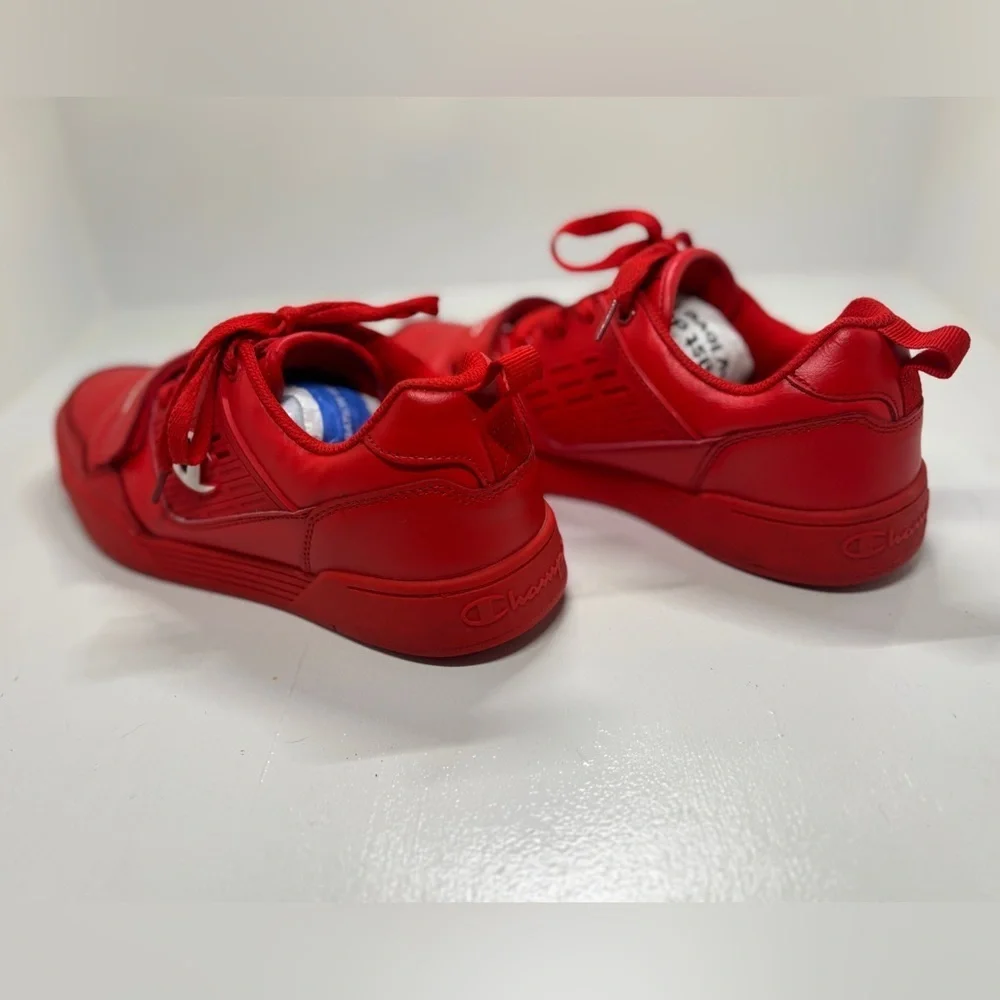 Champion 3 On 3 Low Sneakers Red | Boys Youth 9 (Fits Men’s 9)